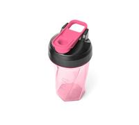 YETI Yonder 20 oz (591 ml) Leakproof Protein Shaker Bottle, Tropical Pink | 100% Leakproof Shaker Cup with Whisk-Free Helimix Technology, Quick-Access Cap & Measurement Marks - Dishwasher Safe