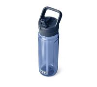 YETI Yonder 25 oz (750 ml) Water Bottle with Straw Cap, Navy | Lightweight BPA Free Plastic Water Bottle with Straw Cap for Hiking & Travel, Leak-Resistant, Dishwasher Safe