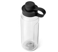 YETI Yonder 34 oz (1L) Water Bottle with Tether Cap, Clear | Lightweight BPA Free Water Bottle with 100% Leakproof Tether Cap for Hiking & Travel, Dishwasher Safe