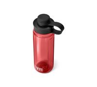 YETI Yonder 750 ml/25 oz Water Bottle with Yonder Tether Cap, Rescue Red