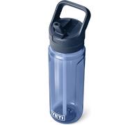 YETI Yonder C Straw Water Bottle with Leak-Resistant Straw Cap, Navy, 25 oz (75