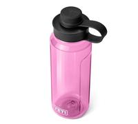 YETI Yonder Water Bottle with Leakproof Tether Cap, Lightweight, Clip-On Carry, BPA-Free Recycled Plastic Bottle for Hiking, Gym, Travel And Dishwasher Safe, Power Pink, 34 oz (1 L)