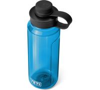 YETI Yonder Water Bottle with Tether Cap, Big Wave Blue, 34 oz (1 L)