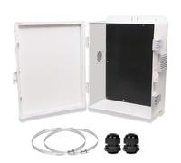 YETLEBOX Outdoor Electrical Junction Box, Ventilation and Heat Dissipation ABS Plastic Project Enclosure with Internal Mounting Panel 13"x 9.2"x 5.6"
