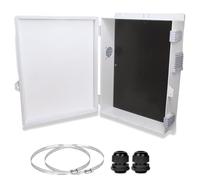 YETLEBOX Outdoor Electrical Junction Box, Ventilation and Heat Dissipation ABS Plastic Project Enclosure with Internal Mounting Panel 15.7"x 11"x 4.1"