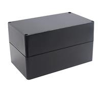 YETLEBOX Watertight Junction Box, IP67 Waterproof Project Box Durable ABS Plastic Electronic Enclosure Case for DIY Electrical Project Black 7.87" x 4.72" x 4.45"(200 x 120 x 113 mm)