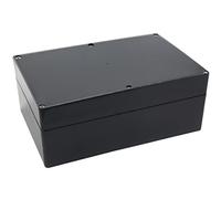 YETLEBOX Watertight Junction Box, IP67 Waterproof Project Box Durable ABS Plastic Electronic Enclosure Case for DIY Electrical Project Black 11.42" x 8.27" x 3.94"(290 x 210 x 100 mm)
