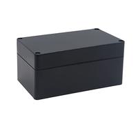 YETLEBOX Watertight Junction Box, IP67 Waterproof Project Box Durable ABS Plastic Electronic Enclosure Case for DIY Electrical Project Black 6.22" x 3.54" x 2.36"(158 x 90 x 60 mm)
