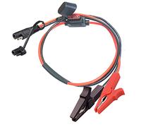 YETOR YD-03 SAE Alligator Clip, SAE Quick Release Crocodile Clips Adapter with 2FT 14AWG, SAE Clamp Plug, Charging Port Cable for Cars, Motorcycles (SAE Clamp)