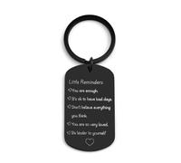 Yetuab Positive Gifts,Mental Health Gifts,Keyrings for Women Men,Proud of You Gifts,Inspirational Gifts for Women,Wellbeing Gifts for Women,Stocking Fillers