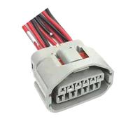 YEUBXDJ 1/5 Sets 10 Pin Waterproof Gearbox Auto Shift Lock Socket Wiring Harness Plug MG641288-4 7283-8700-30(10p female A,5 S)
