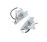 YEUDWUA For Ninja 400 2018-2023 For Ninja 650 2012 2013 2014 2015 2016 2017 2018 2019 2020 2021 2022 2023 Front Turn Signal Indicator Flasher Light Amber(Clear,A)