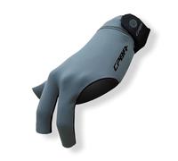 YEUEK CPBA Billiard Glove, 3 Finger Pool Glove for Left Hand, Durable, Double Stitched Snooker Cue Sports Glove, Popular Sizes for Men and Women