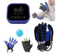 YEUNTANH Finger And Hand Function Rehabilitation Traine,Robot Rehab Gloves,Recovery Exercise Equipment For Arthritis Stroke Hemiplegia Patient,Stroke Rehabilitation Aids (Large-Left Hand)