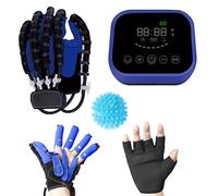YEUNTANH Rehabilitation Robot Gloves for Stroke Hemiplegia Patients,Finger and Hand Recovery Trainer Equipment Rehab Hand Exerciser Aids Robotic Glove (Medium-Left Hand)
