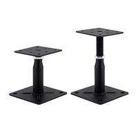 YEUQWJ 2 Pack Adjustable Support Jack for The Floor,Post Floor Joist Jacks,Deck Foundation,RV Step Stabilizer,Mini Screw Jack- Post 4" to 7"