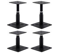 YEUQWJ 4 Pack Adjustable Support Jack for Floor, Post, RV Step Stabilizer, Mini Screw Jack - Post 4" to 7", 4500 lbs Load Capacity