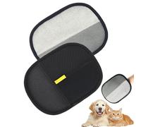 YEVON 2 Pcs Pet Hair Removal Glove - Double Sided Grooming Gloves for Cats & Dogs Reusable Static Removal Glove Pet Hair Washable Remover Mitt for Pet Grooming, Cleaning, Deshedding