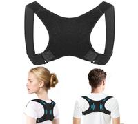 YEVON Posture Corrector Men Women - Adjustable Upper Back Brace Posture Corrector, Breathable Comfortable Back Straightener, Posture Support for Back Shoulder Pain Relief & Prevent Hunchback