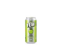 YEW Crisp Apple Sparkling Water - 1 x 440ml Can - ZERO Sugar, ZERO Sweetener, All Natural Apple Flavoured Water, ZERO Calories, Gluten Free, Keto Friendly and Vegan Healthy Fizzy Drink