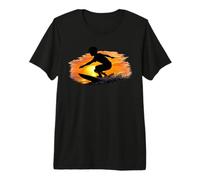 YEW! Surfer Beach Boy Sunset Premium T-Shirt