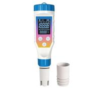Yewhick Hydrogen Water Tester Meter, 7 in1 pH/H2/TMEP/EC/TDS/ORP/SALT Kit for Hydrogen Water Bottle, TDS Meter Digital Water Tester for Drinking Water, ORP Meter for Water, Juice, Coffee