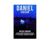 YEWURQW Daniel Caesar Poster Wall Art Canvas Cover Vintage Aesthetic Poster Decorative Painting for Living Room Bed Room 12x18inch(30x45cm) Unframe-style