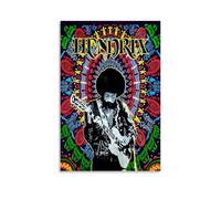 YEWURQW Jimi Hendrix(5) Poster Wall Art Canvas Cover Vintage Aesthetic Poster Decorative Painting for Living Room Bed Room 12x18inch(30x45cm) Unframe-style-6