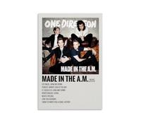 YEWURQW Niall Horan Made in The A.M. Poster Wall Art Canvas Cover Vintage Aesthetic Poster Decorative Painting for Living Room Bed Room 12x18inch(30x45cm) Unframe-style