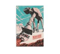 YEWURQW The Empire Strikes Back Poster Wall Art Canvas Cover Vintage Aesthetic Poster Decorative Painting for Living Room Bed Room 16x24inch(40x60cm) Unframe-style-2