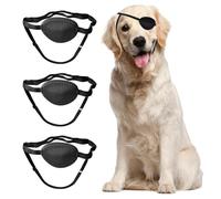 YEXEXINM 3pcs Upgrade Dog Eye Patch - Premium Single Eyepatch, Protective Eye Cover for Small to Large Dogs and Cats with Injuries and Wounds