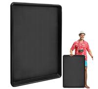 YEXEXINM Extra Large Drip Tray, 35.4 x 24 x1.6 Inches Oil Drip Pan for Under Car Plastic Oil/Fluid Change Pan Black Drain Tray, Multifunctional Oil Catch Pan for Garden Greenhouse Muddy Boots