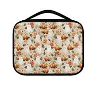 Yexignaon Ghost Bible Bags for Girls Organizer Halloween Kids Bible Cover with Pen Slots and Bookmark Belt Reusable Bibles Accessories Kit for Bibles Highlighters Birthday Gifts