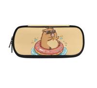 Yexignaon Pencil Case That is Capybara Cute Pen Case for Girls Secondary School Large Capacity Marker Pen Bag with Inner Pocket and Pen Holder Gifts for Friends