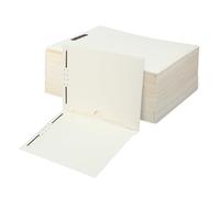 Yexiya 50 Pcs Manila Pocket File Folders - Letter Size End Tab Fastener File Folders with Full Pocket on Inside Back Open Towards Spine for Organize Standard Medical Files or Office Documents