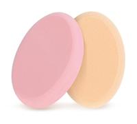 Yexueer 2 pcs oval puff, makeup egg air cushion puff beauty egg foundation sponge oval makeup sponge, wet and dry