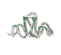 Yexueer A unique metal serpentine claw clip, chic style, elegant and chic, a must-have accessory for women, suitable for all kinds of hairstyles.