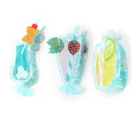 Yexueer Strawberry & Lemon Mojito Cocktails Claw Clips - Cellulose Acetate Hair Clips for Women & Girls - Summer Hair Accessories