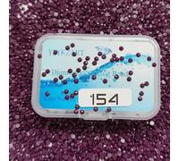 YEYKZART 154 Diamond Painting Replacement Round Diamonds Beads Rhinestones Accessories for Diamond Art Missing Color 3500 PCS