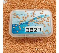 YEYKZART 3827 Diamond Painting Replacement Round Diamonds Beads Rhinestones Accessories for Diamond Art Missing Color 3500 PCS