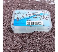 YEYKZART 3860 Diamond Painting Replacement Round Diamonds Beads Rhinestones Accessories for Diamond Art Missing Color 3500 PCS