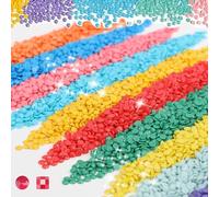 YEYKZART 420 Diamond Painting Drills Beads Diamonds Stones Gems Rhinestones Round Replacement for Diamond Art Missing Colors 3280 PCS