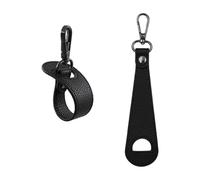 YEZILUU 2 Pack Hat Clip, Hat Clip for Travel, Woven Travel hat Clip Bags for Backpacking Luggage, Protect hat from Drops, Black Hat Clip, 1