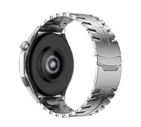 yeziu 22mm Metal Band For Xiaomi Watch S4 S3 S2 S1 Active 2 Pro Luxury Stainless Steel Strap(Silver,Watch 2 Pro)