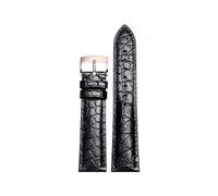 yeziu For Tissot Double-sided Watch Strap Genuine Leather Quick-release Watchband For Longines(Blackp2,18mm)