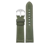 yeziu For Tissot Speed Cow Leather Watch Band Mens Belt(Green2,19mm)