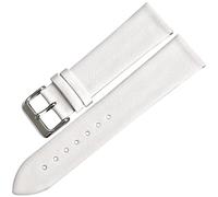 yeziu Genuine Leather Watchband For DW Watch Bracelet Accessories(White,19mm)