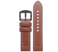 yeziu Leather Watch Strap For Hamilton Khaki Field H70555533 H70455533 Little Red Cap Men Watchband(Brown matteb4,20mm)