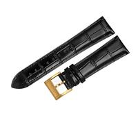 yeziu Leather Watch Strap For Hamilton Khaki Jazz Eternal Watch Band(Blackg2,21mm)