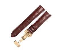 yeziu Leather Watch Strap For Hamilton Khaki Jazz Eternal Watch Band(Browng1,20mm)